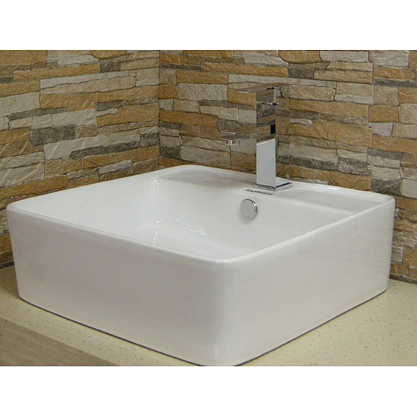 Fine Fixtures Vitreous China White Vessel Sink - Vitreous China Vessel Sink