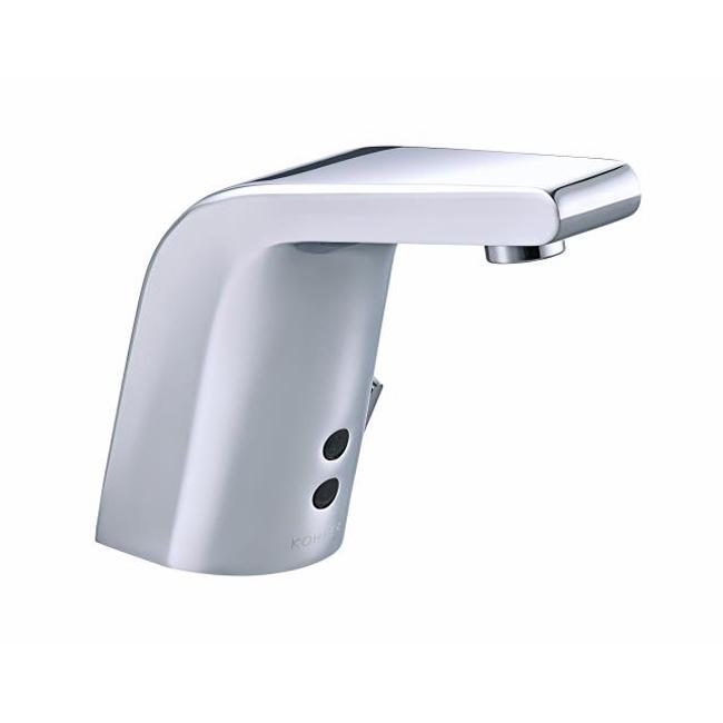 Kohler K-13460-CP Polished Chrome Sculpted Touchless Lavatory Faucet With Temperature Mixer