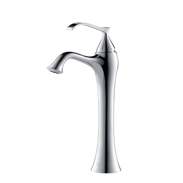 KRAUS Ventus Single Hole Single-Handle Vessel Bathroom Faucet - chrome