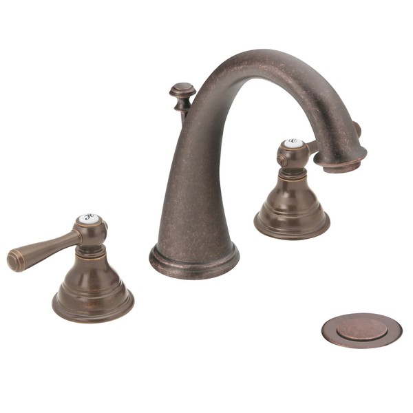 Moen T6125ORB Kingsley 2-handle High Arc Oil Rubbed Bronze Faucet