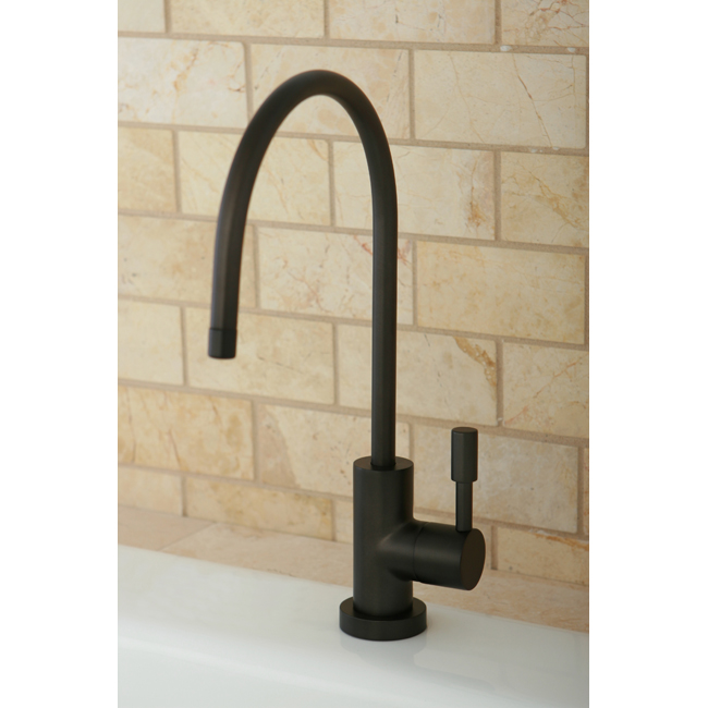 Contemporary Oil Rubbed Bronze Single-handle Water Filter Faucet - Oil Rubbed Bronze