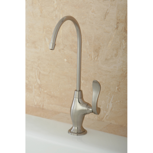 Designer Solid Brass Satin Nickel Single-handle Water Filtration Faucet - Satin Nickel