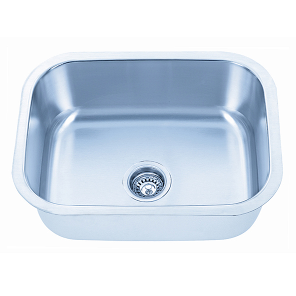 Fine Fixtures Undermount Stainless Steel Single Bowl Kitchen Sink - Stainless Steel Sink