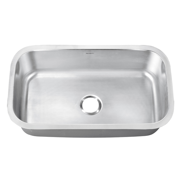 Ruvati RVK4200 Undermount Stainless Steel 32-inch Kitchen Sink Single Bowl - RVK4200