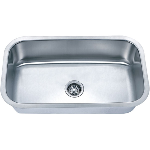 Fine Fixtures Undermount Stainless Steel Single Bowl Sink - Stainless Steel Sink