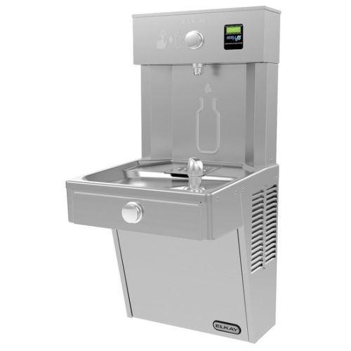 Elkay VRCDWSK EZH2O ADA Wall Mount Drinking Fountain and Bottle Filling Station with Vandal Resistant Bubbler