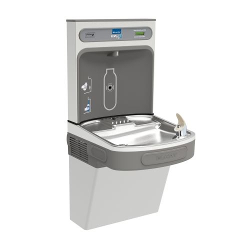Elkay EZS8WSSK EZH2O Hands-Free Drinking Fountain and Bottle Filling Station with Glass Filler