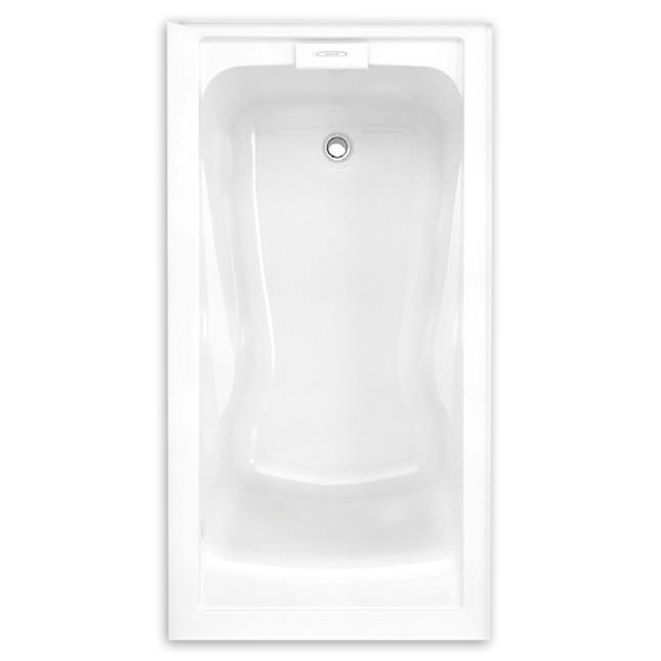 American Standard Evolution 2425V-RHO.002.020 White Soaking Bathtub with Right Hand Drain Outlet - White